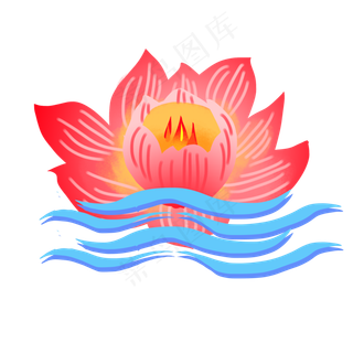 七月半祭拜河灯