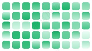 大套绿色渐变阴影组合