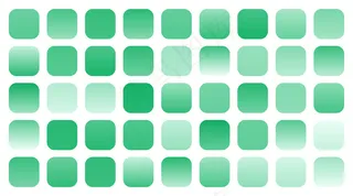 大套绿色渐变阴影组合