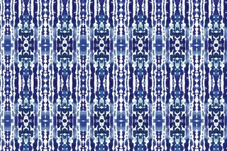 水彩画shibori文化模式