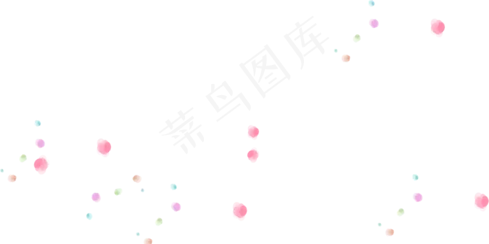 飘浮的粉色花瓣元素素材(10459X5221(DPI:299))psd模版下载