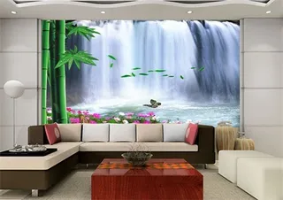 电视墙背景画效果图片