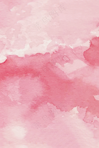 粉色水彩晕染渐变