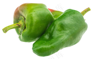 两个辣椒蔬菜