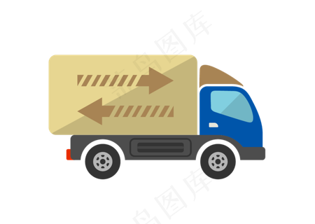 双十一物流运输货车