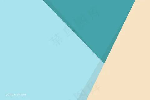 彩色三角形抽象背景