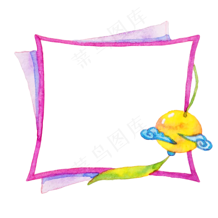 紫色中秋节边框(2000X2000(DPI:300))psd模版下载