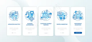 数字咨询组件带概念的车载手机app移动应用程序app页面屏幕。