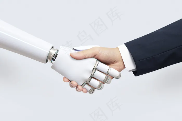 人工智能背景商业技术，数字化转型