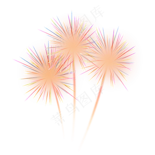 条状多彩烟花 条状多彩烟花