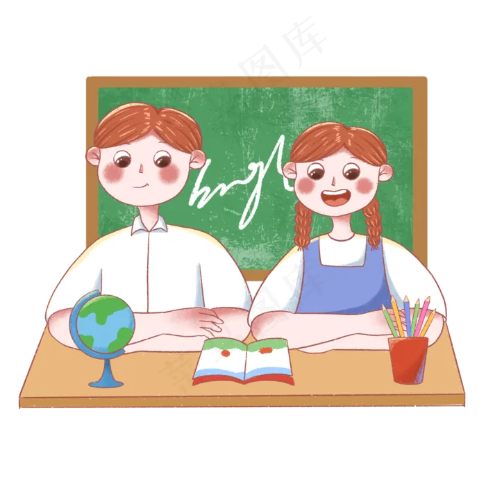 教育培训上课的学生们(2000X2000(DPI:300))psd模版下载