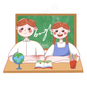 教育培训上课的学生们