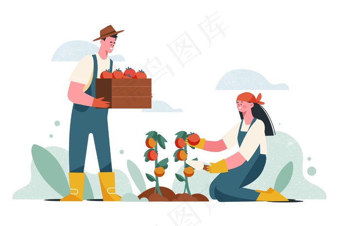 有机平板农业专业eps,ai矢量模版下载