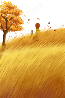 坐在草地上的女孩 坐在草地上的女孩