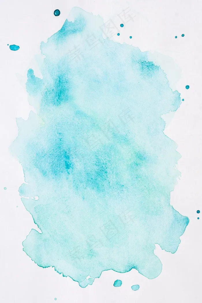 白底蓝漆的大污点