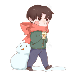 立冬时节热咖啡