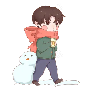 立冬时节热咖啡