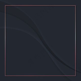 黑色抽象波浪背景上的样机框架