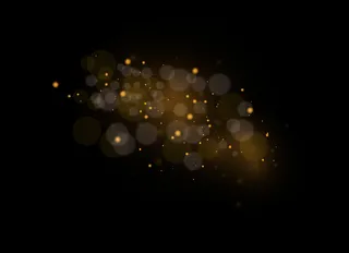 尘埃的火花和金星闪耀着特殊的光芒。闪闪发光的魔法尘埃颗粒。