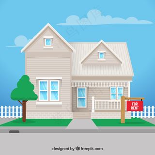 白宫出租屋背景