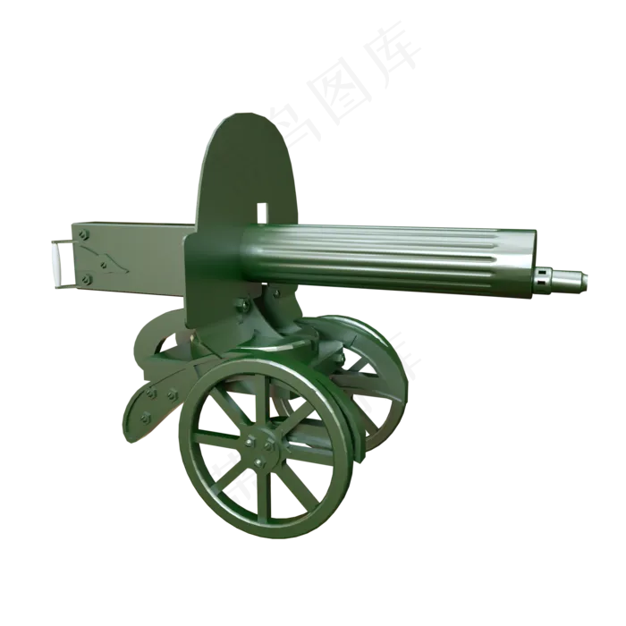 马克沁重武器(2000*2000px 300 dpi )
