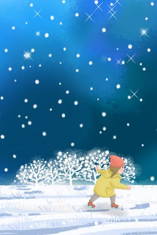 趣味冬令营旅游psd分层banner