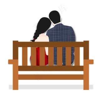 七夕情侣约会元素设计