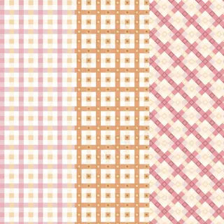粉彩方格图案系列