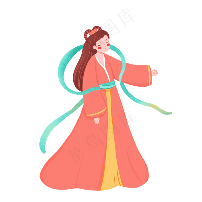 唯美中秋节嫦娥人物