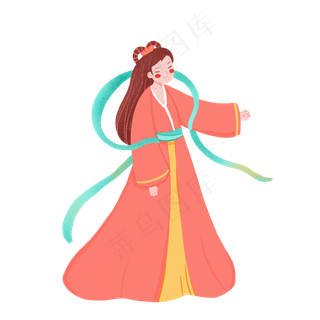 唯美中秋节嫦娥人物