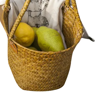 竹编竹质水果篮子