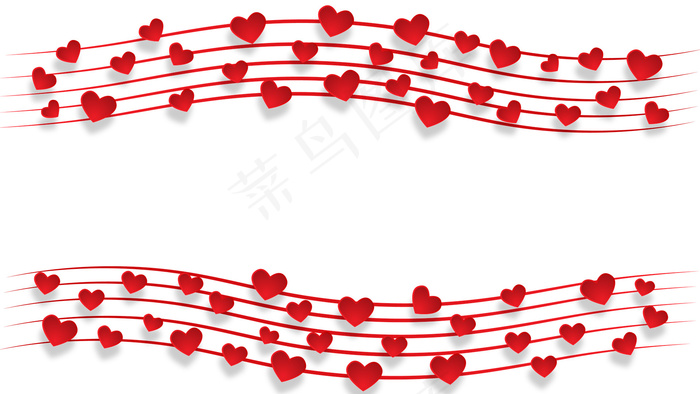 心 音符背景