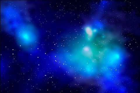 真实梯度星系背景