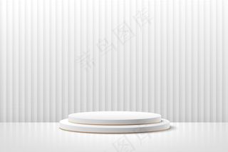 产品展示的抽象圆形展示