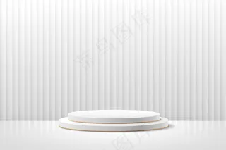 产品展示的抽象圆形展示