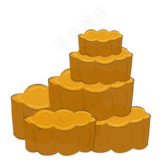 美味的月饼免抠图