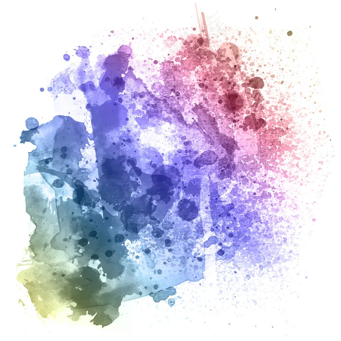彩色水彩纹理背景eps,ai矢量模版下载