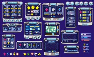 面向手机app移动应用的平台游戏用户界面