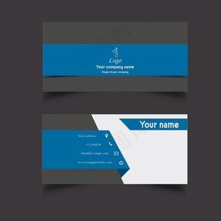 时尚大气创意名片设计