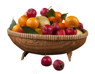 新鲜水果桔子梨子山楂