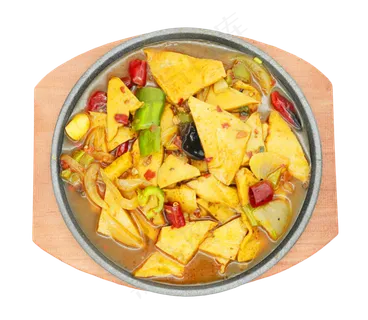 黄色美味千页豆腐 黄色美味千页豆腐
