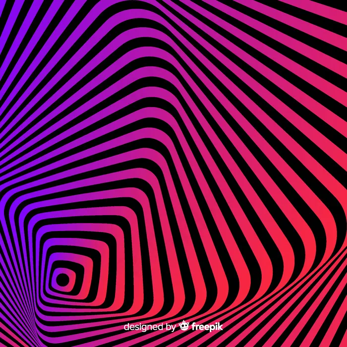 扭曲的幻觉效果背景eps,ai矢量模版下载