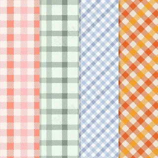 粉彩方格图案系列