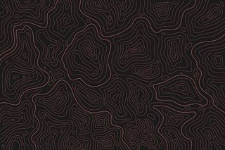 地形图等高线暗色调