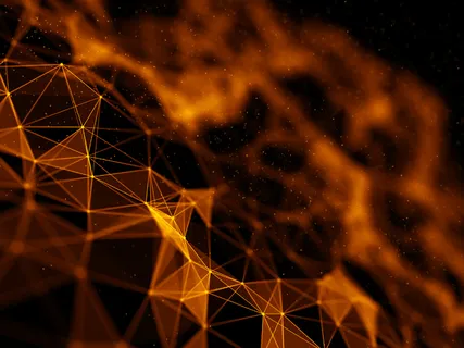 低密度三维背景设计