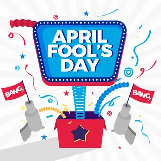 愚人节活动背景