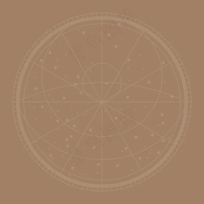 棕色线条星座图矢量背景eps,ai矢量模版下载