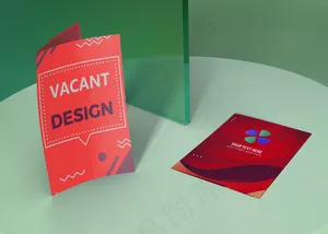 各种品牌公司商业模型样机纸设计