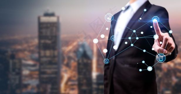 科技商务电子金融摄影图数据