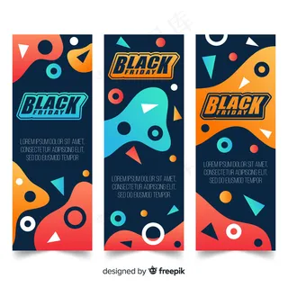 黑色星期五横幅banner集锦